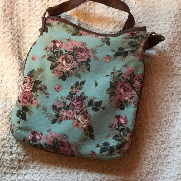 Flowered side bag - Picture 2 of 4